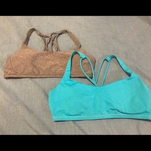 Set of 2 Lululemon bras.